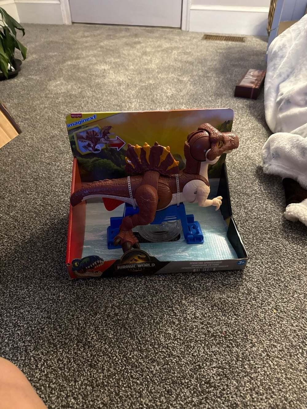 Fisher-Price Imaginext Jurassic World Sprinting Spinosaurus Dinosaur Toy